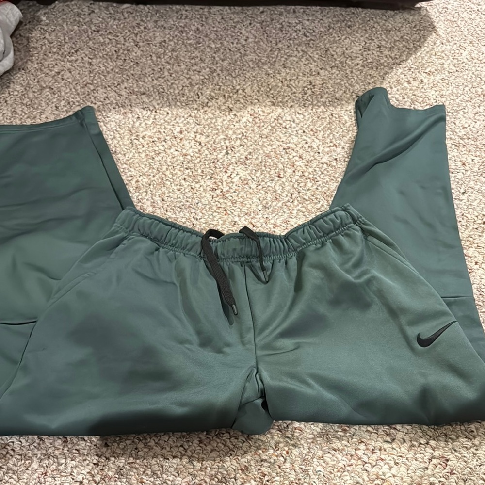 Nike Green Joggers Lightweight Sweatpants